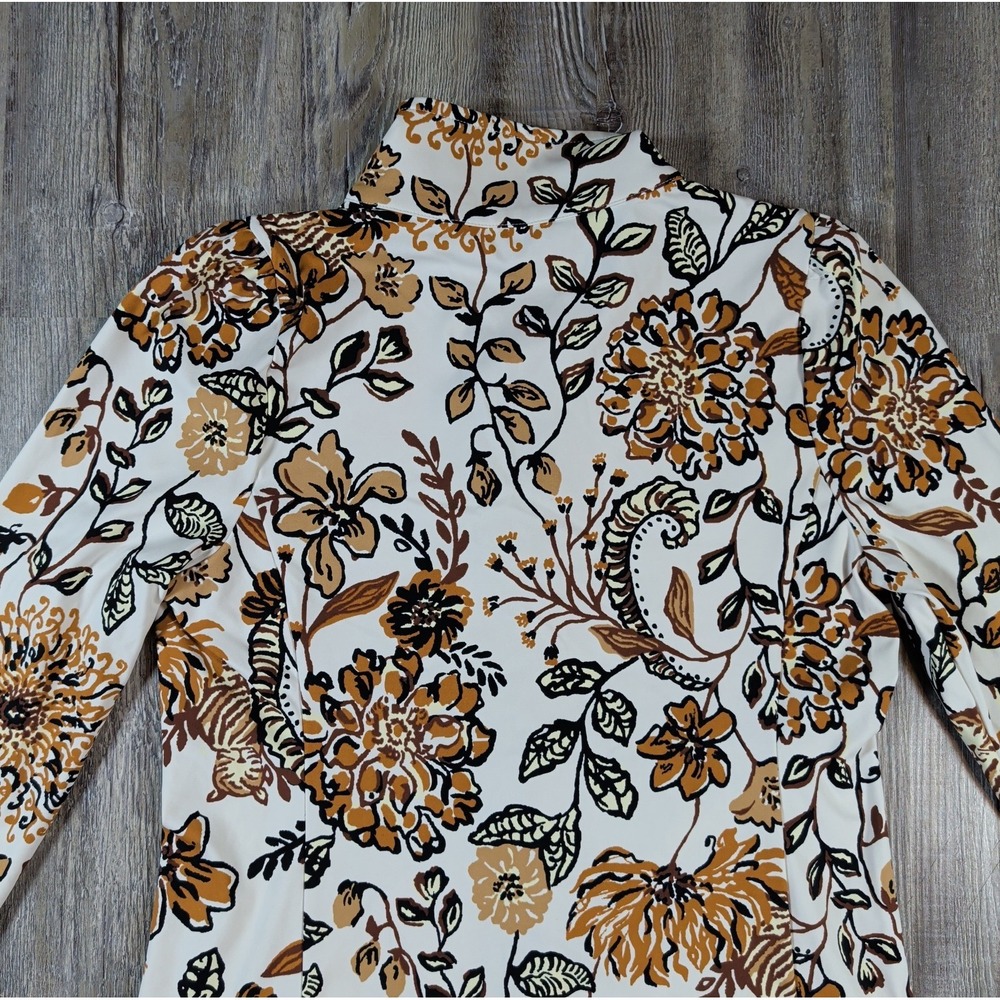 Lilly Pulitzer UPF 50+ Luxletic Caraway Jacket Coconut Take Meowt Womens Small - Picture 12 of 12